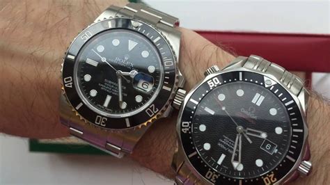 omega rolex|rolex submariner vs omega seamaster.